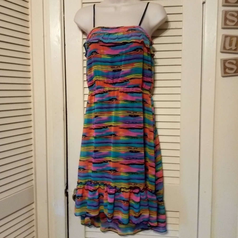 SIZE 14/16 SUGAR & HONEY HIGH/LOW GIRL DRESS